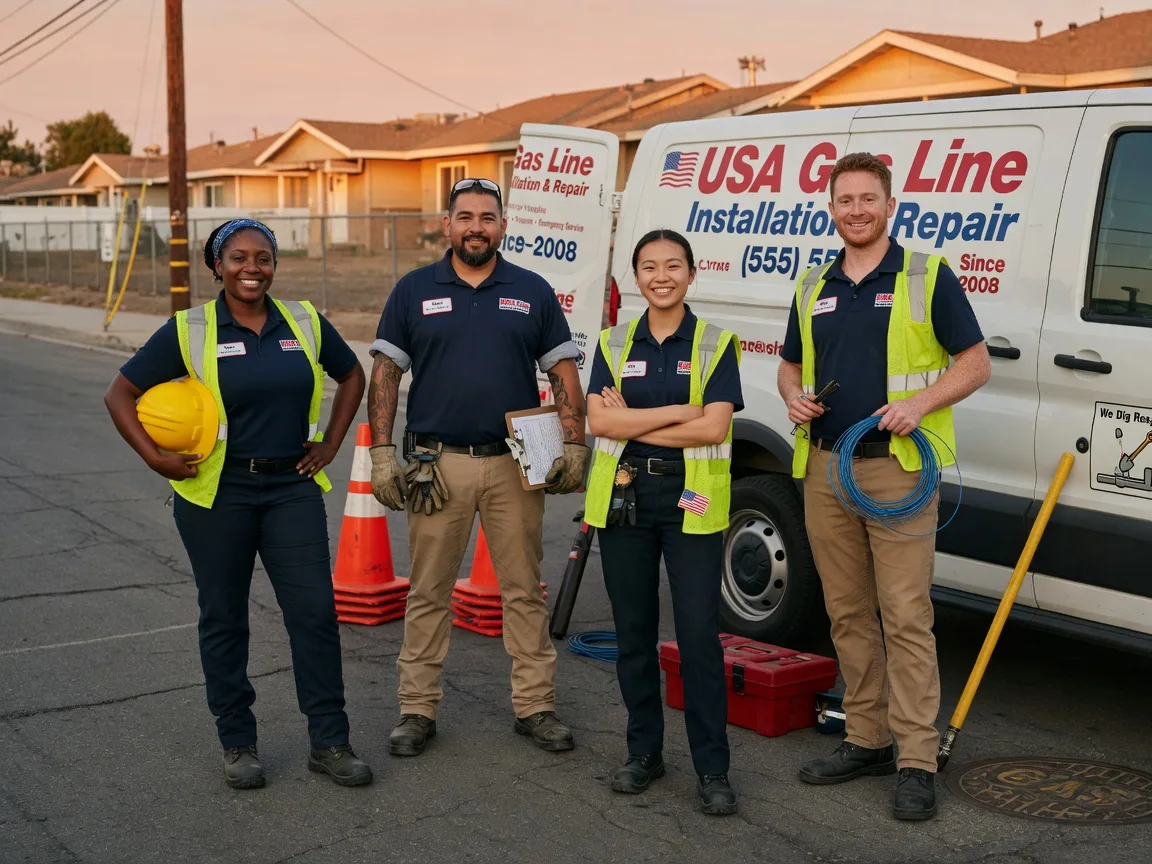 Gas Line Installation company in Jewell, KS